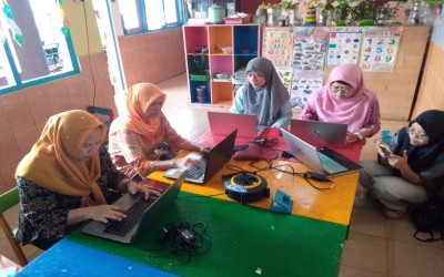 LKP Go Smart Mendukung Guru PAUD Cacaban dalam Menguasai Teknologi Melalui Pelatihan Komputer