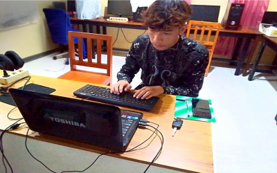 Belajar Microsoft Office dari Nol di Magelang, Muhammad Daffa Lulusan Pondok Pesantren Resmi Bergabung di LKP Go Smart