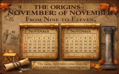 Asal Usul Bulan November: Jejak dari Kalender Romawi Kuno