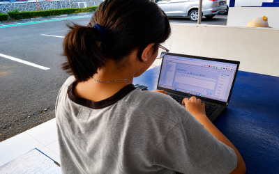 Selamat Bergabung Adik Alyssa Civitavecchia, Pelajar SMP Negeri 1 Magelang Belajar Microsoft Office di LKP Go Smart