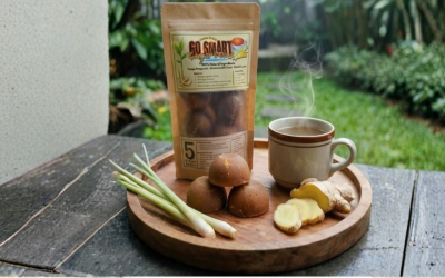 Unit Usaha LKP Go Smart Luncurkan Produk Herbal “Gula Jahe” Sebagai Minuman Sehat dan Praktis