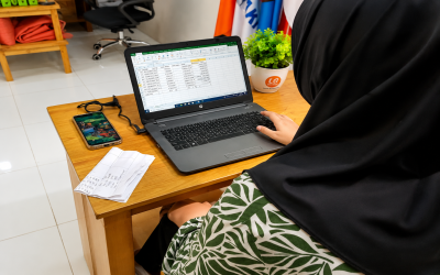 Selamat Datang dan Selamat Bergabung Kak Sagita Arum Pratiwi dari Mertoyudan, Mulai Belajar Microsoft Office di LKP Go Smart