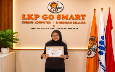 Selamat! Nisa Nurjihana Zulfa Resmi Menyelesaikan Kursus dan Pelatihan Komputer Aplikasi Perkantoran di LKP Go Smart, Raih Sertifikat sebagai Bekal Masa Depan