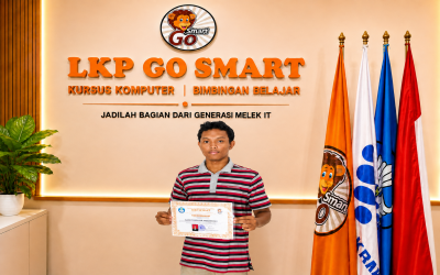 Selamat! Azam Fadillah Andrianto dari Purworejo Berhasil Menyelesaikan Kursus AutoCAD di LKP Go Smart