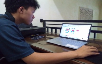 Selamat Belajar Kembali Kak Muhammad Nibras Al-Hakim! Saatnya Lanjutkan Petualangan Desain di CorelDraw