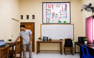 Tidak Hanya Belajar AutoCAD! Kak Azam Fadillah Andrianto Juga Belajar Menjelaskan dan Mempromosikan Hasil Karyanya